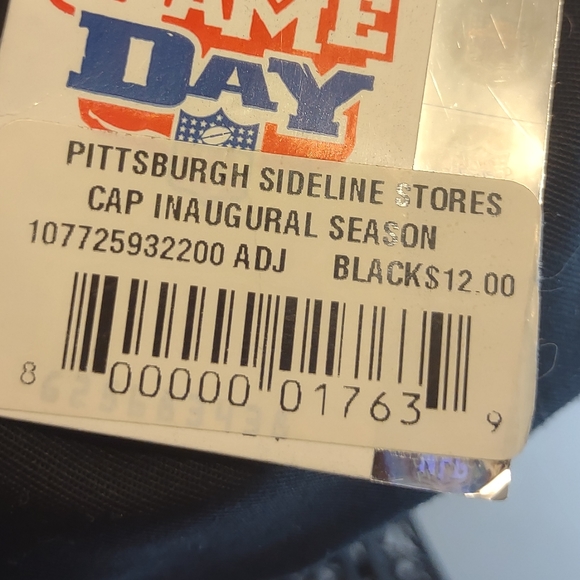 2001 Pittsburgh Steelers Inaugural Cap - Picture 12 of 13